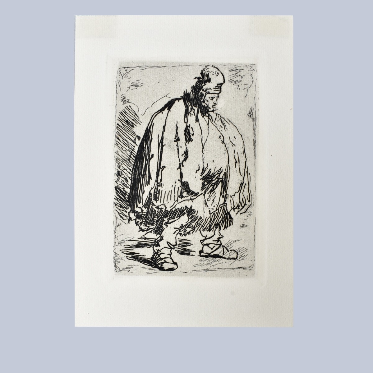 After: Rembrandt H van Rijn (1606-1669) Etching