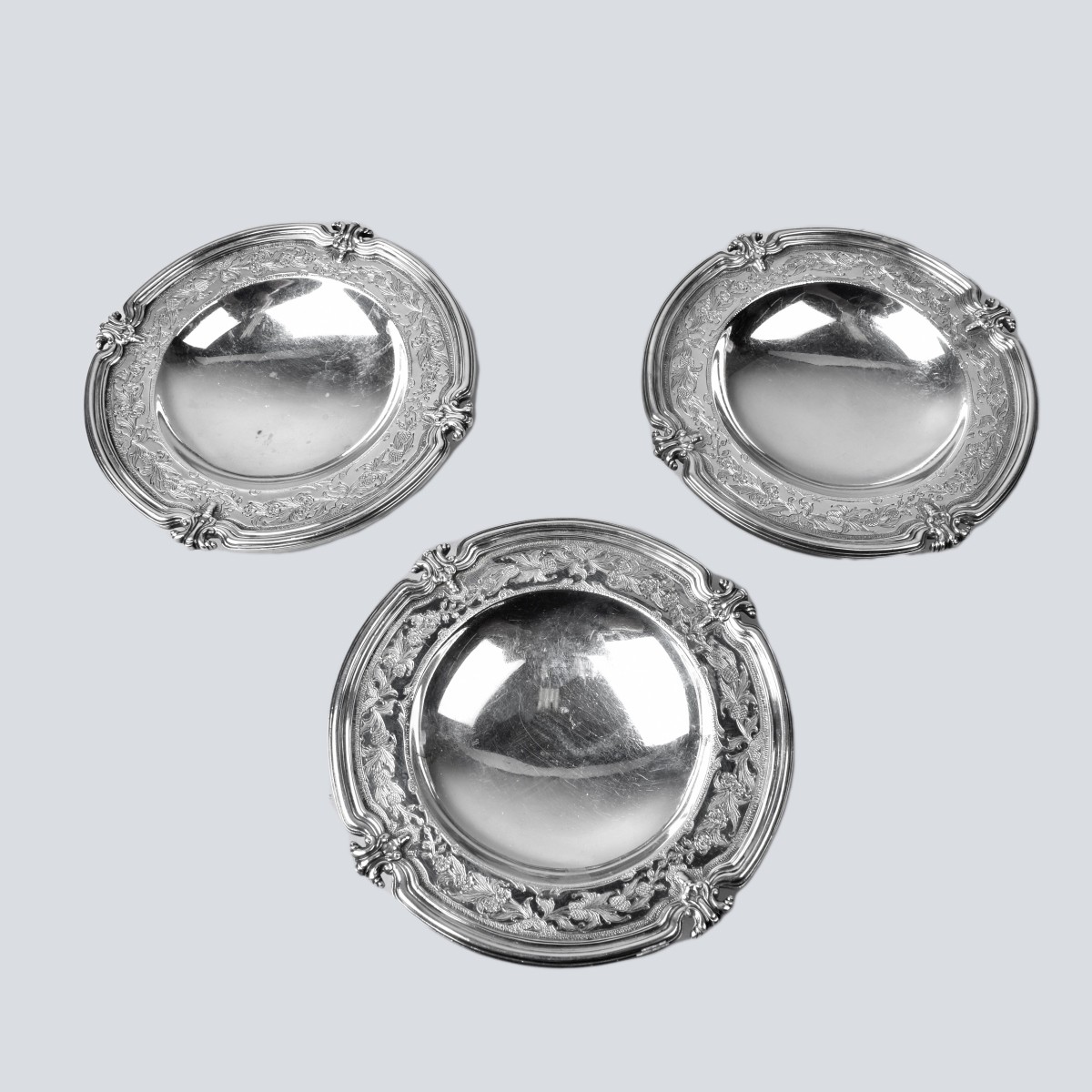 Mappin & Webb Ltd. Sterling Footed Dishes