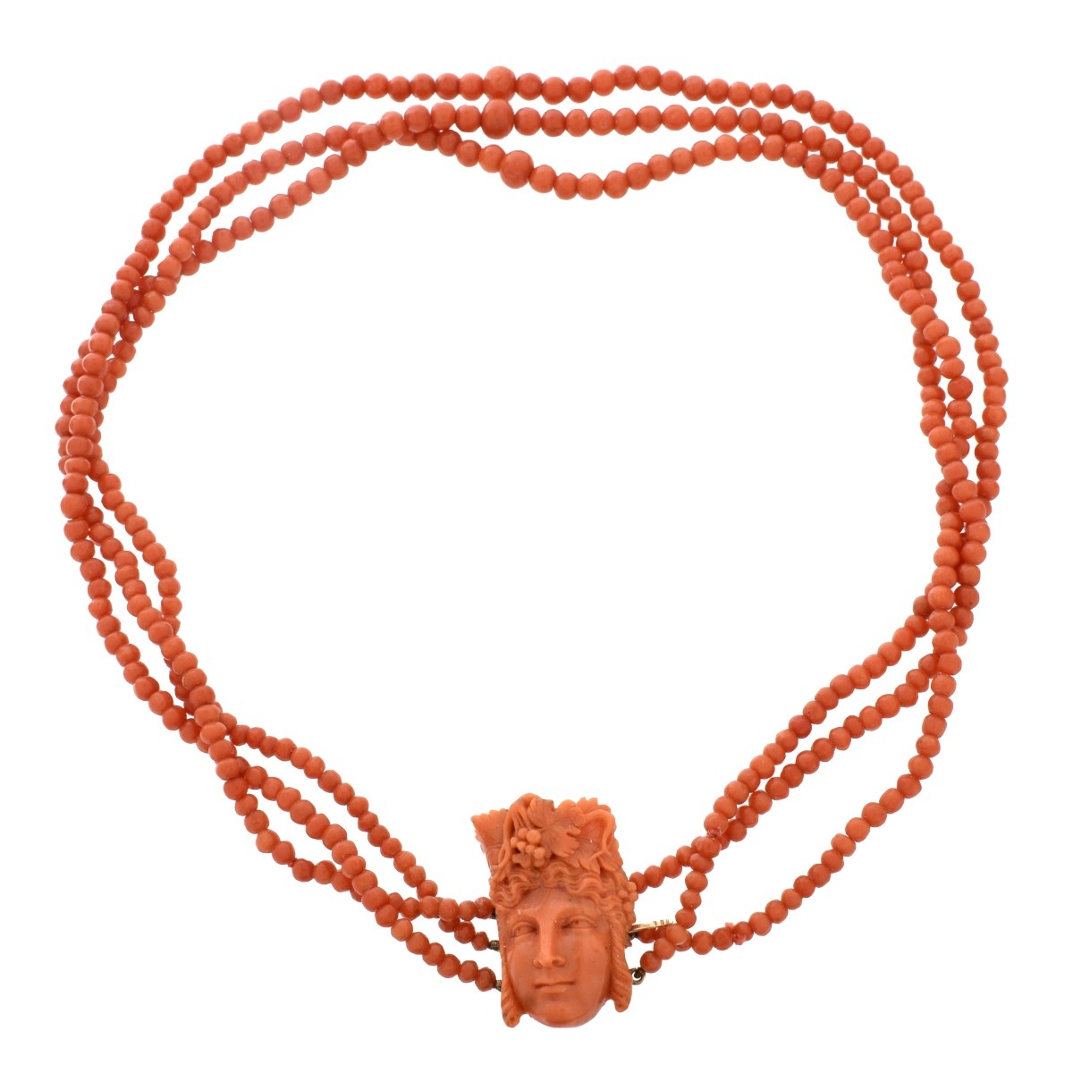 Antique Coral Necklace