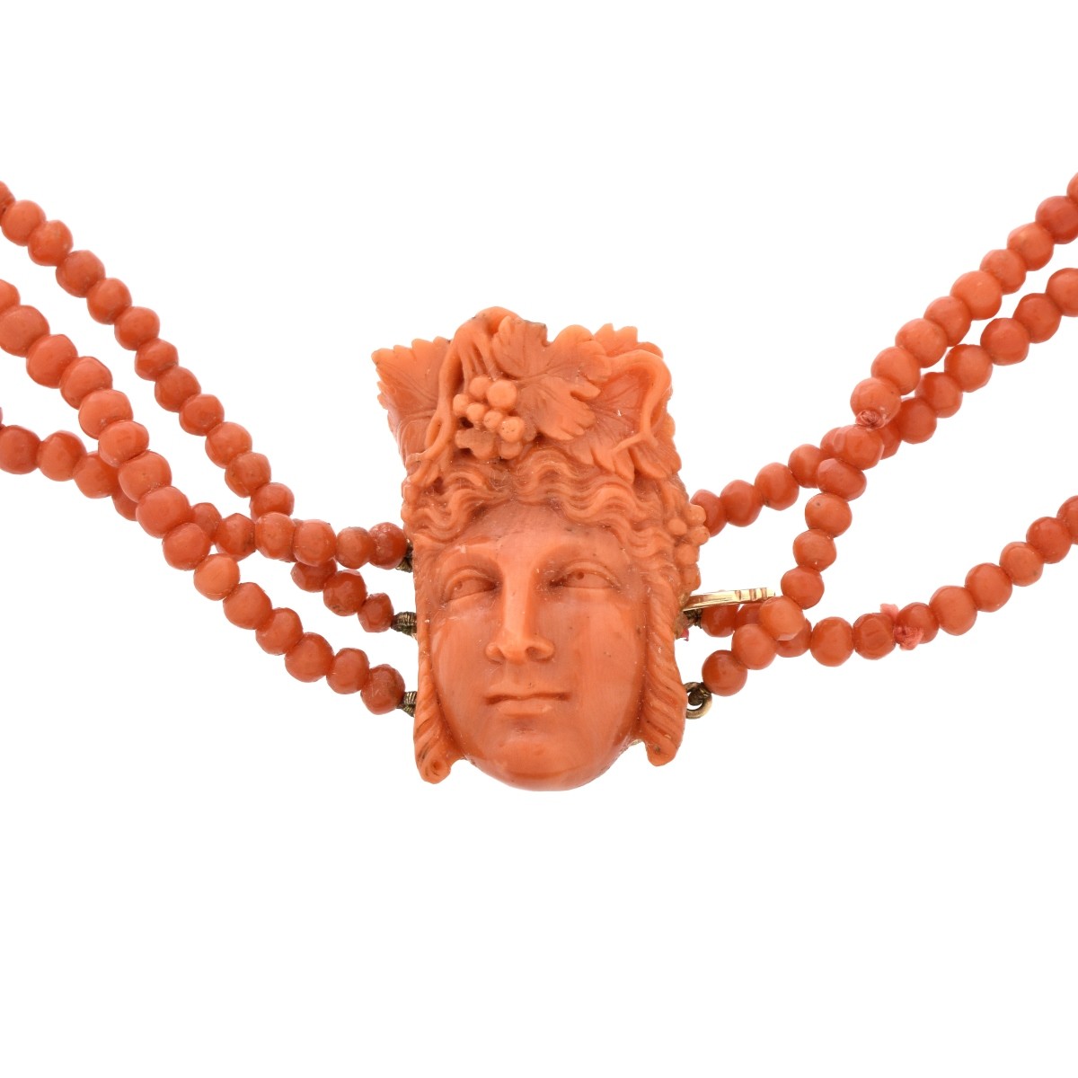 Antique Coral Necklace