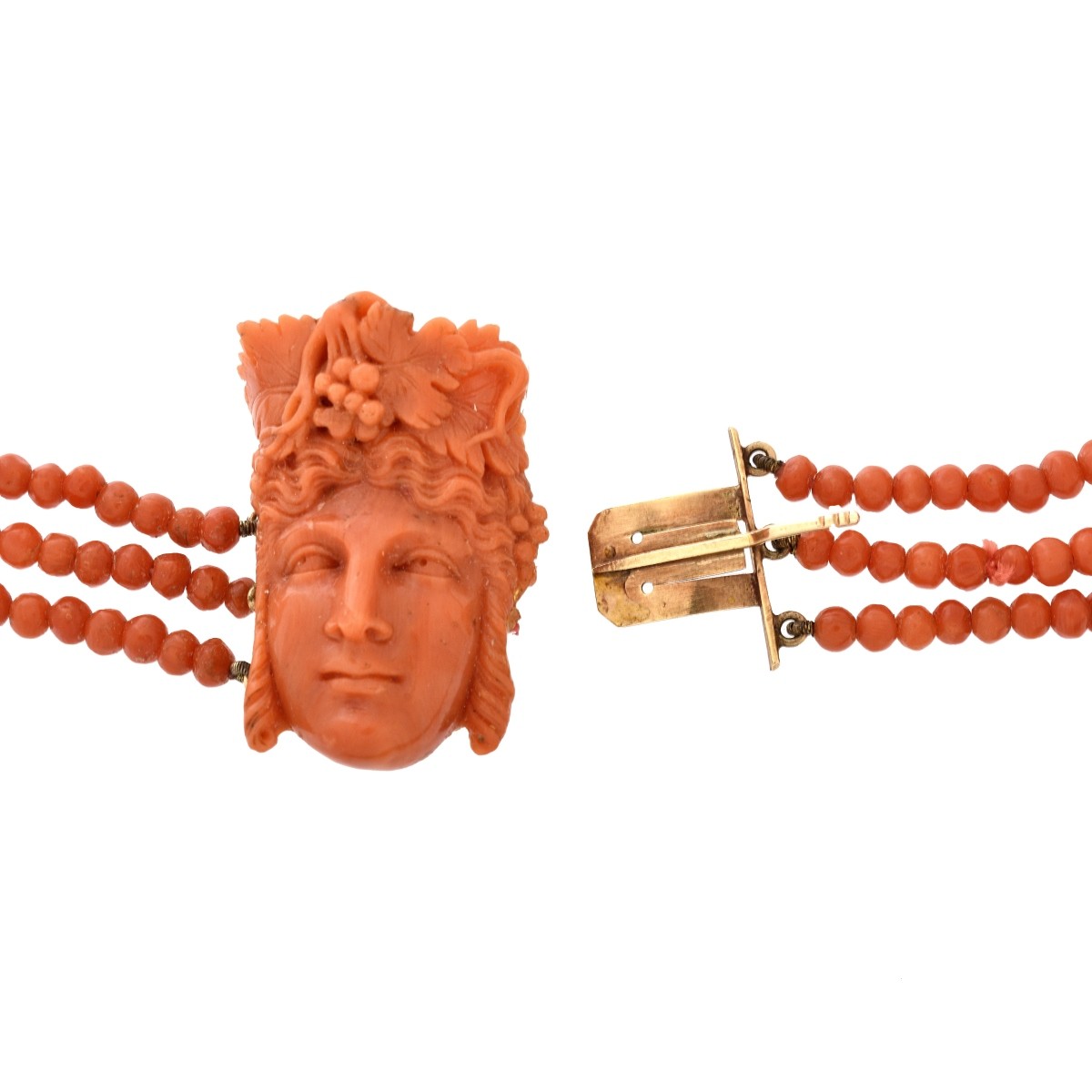 Antique Coral Necklace