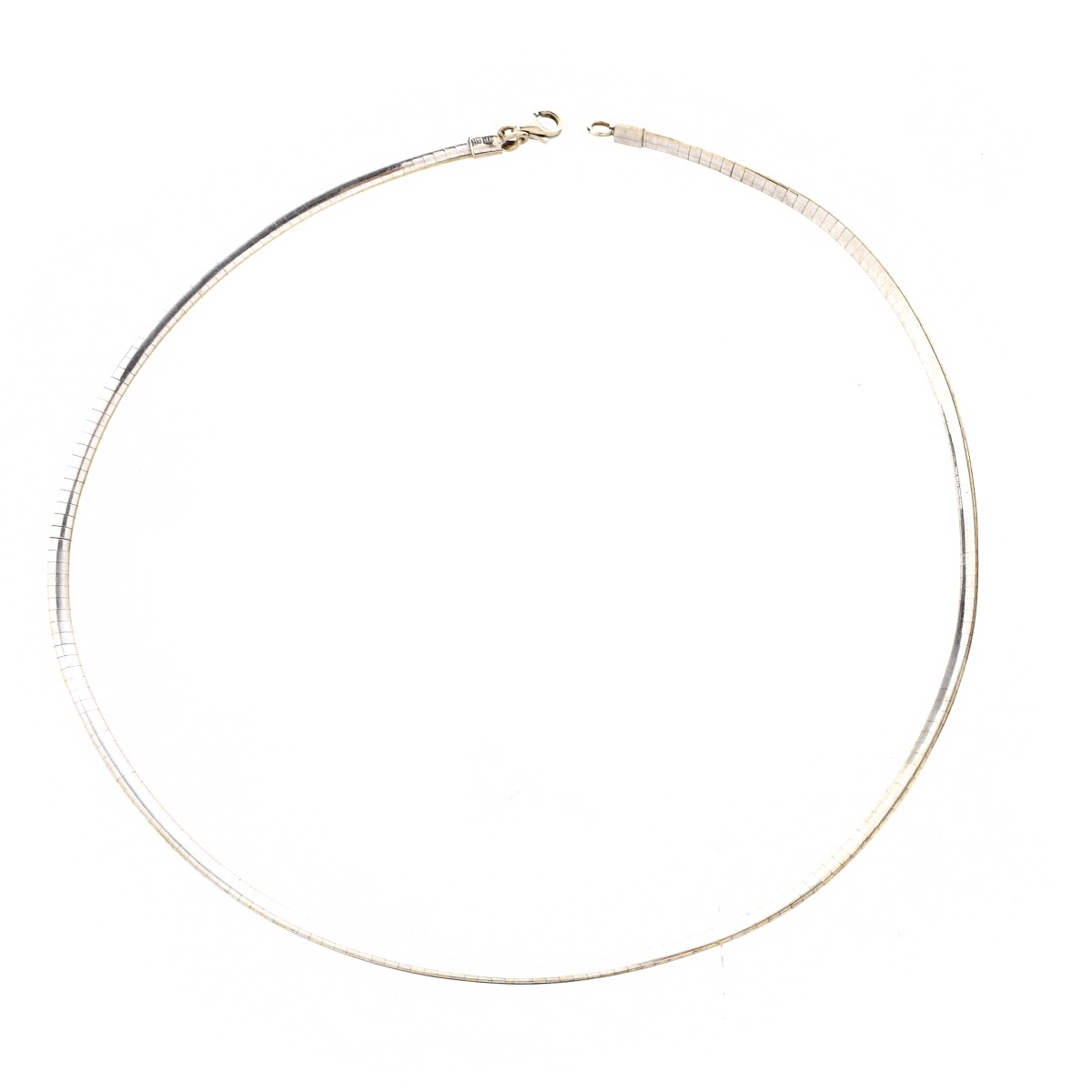 14K Omega Necklace