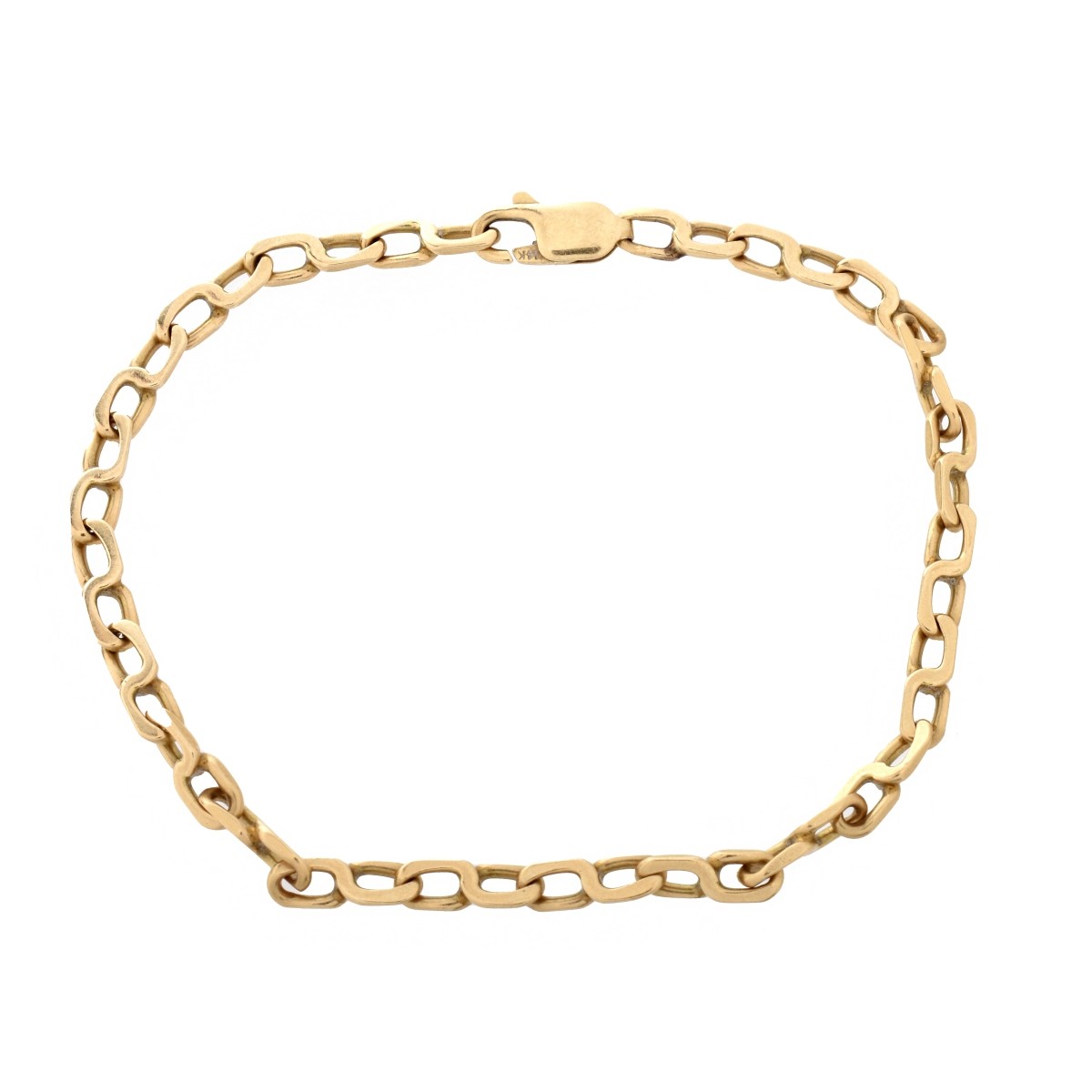 14K Link Bracelet