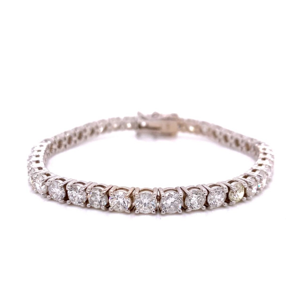 Diamond and 14K Tennis Bracelet