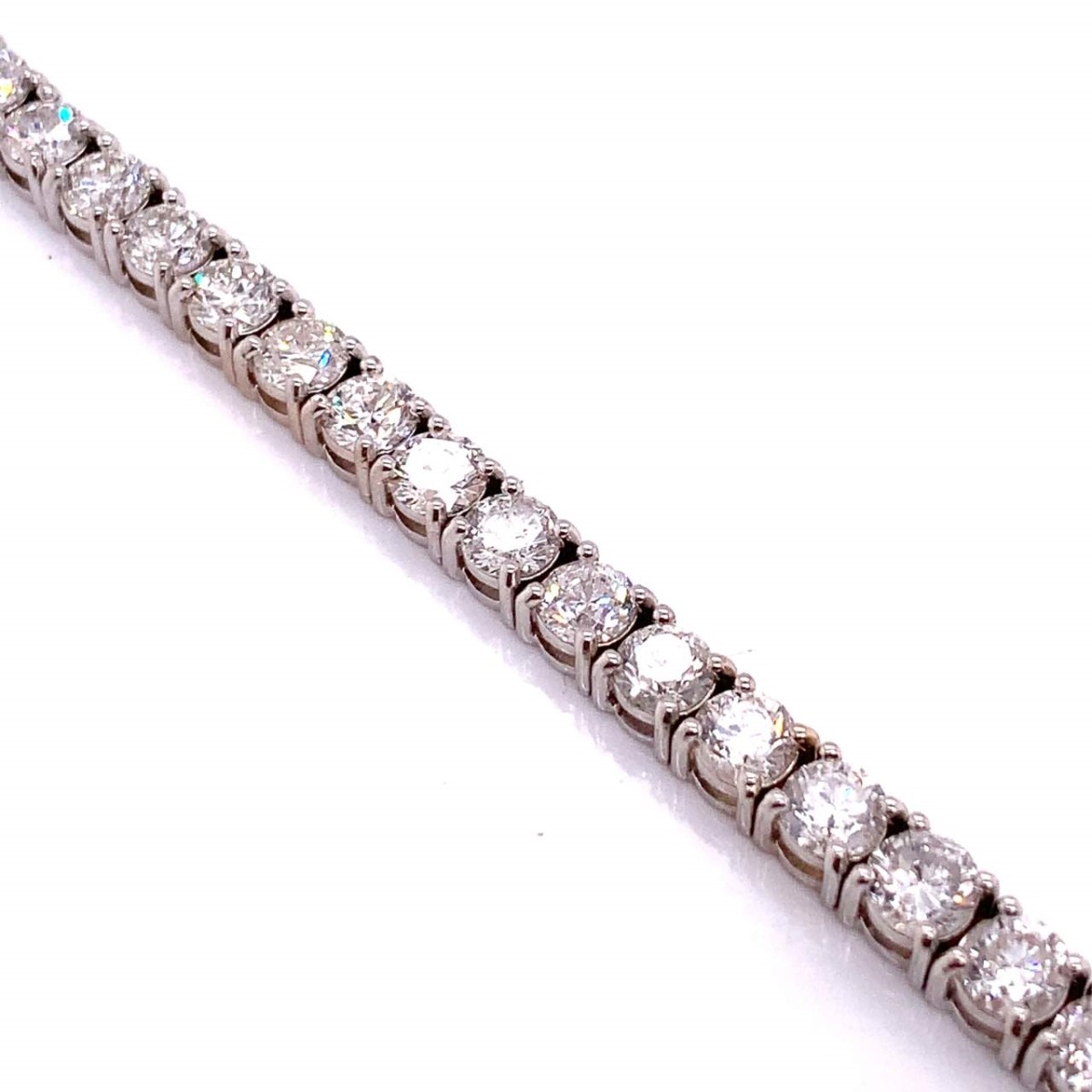 Diamond and 14K Tennis Bracelet