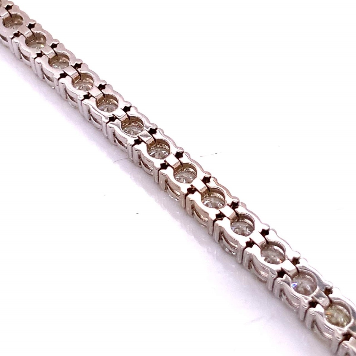 Diamond and 14K Tennis Bracelet