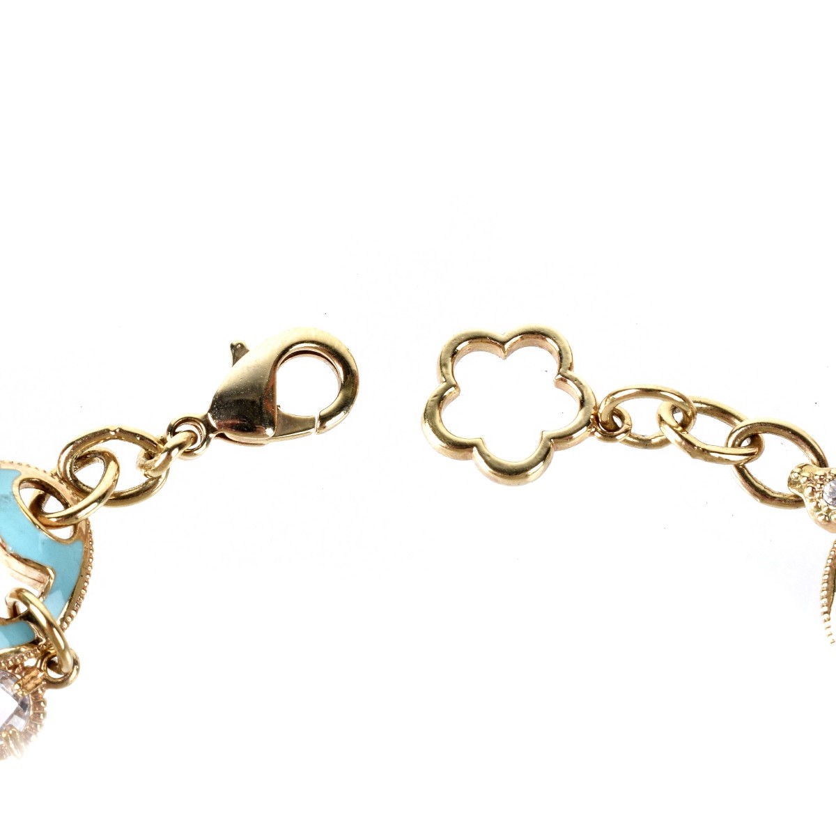 Lauren Adams Enameled Charm Bracelet