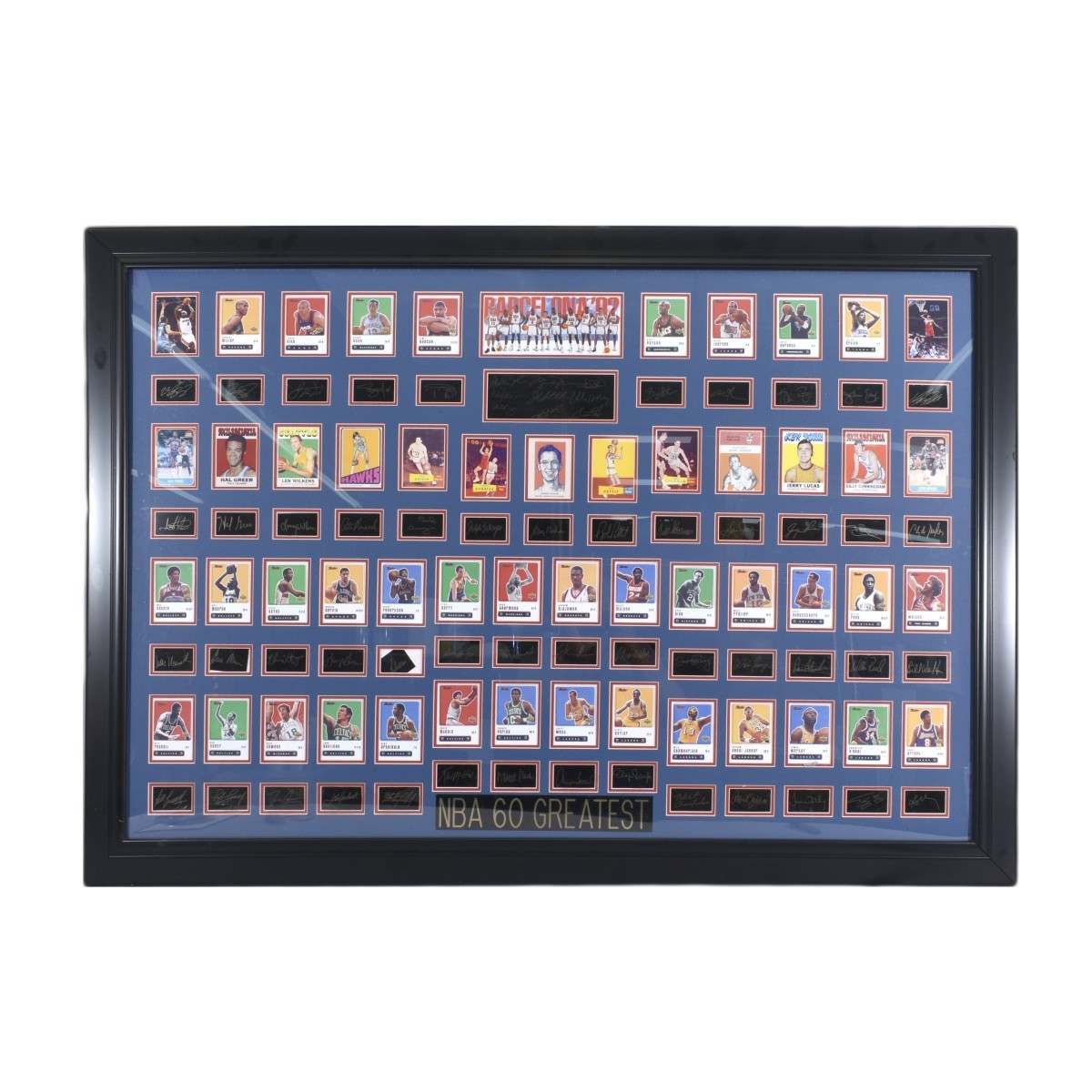 NBA 60 Greatest Sport Memorabilia