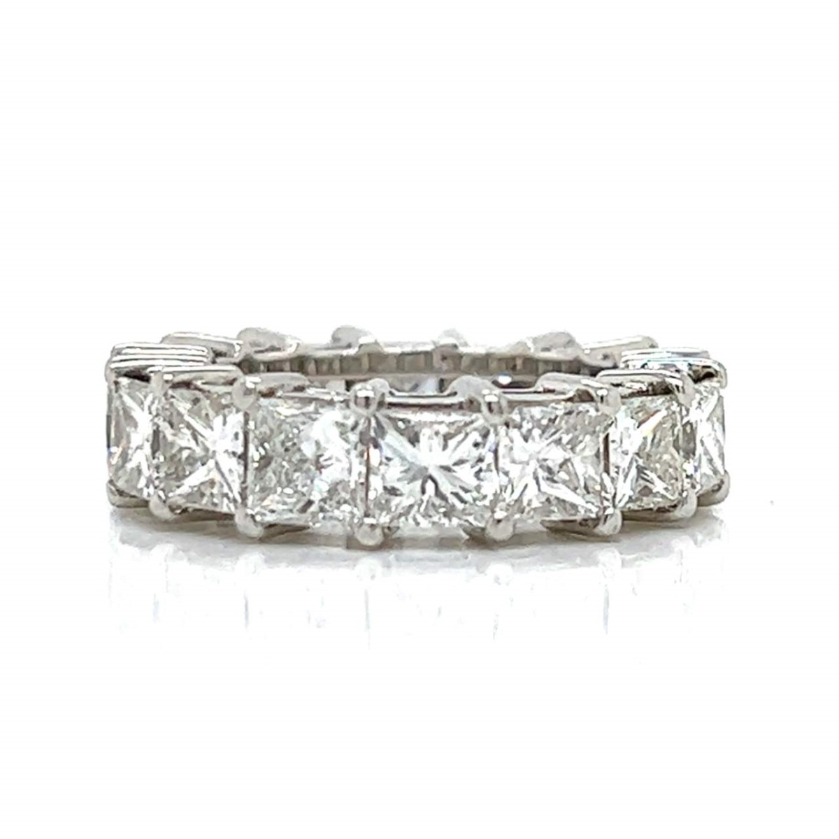 Diamond and Platinum Eternity Band