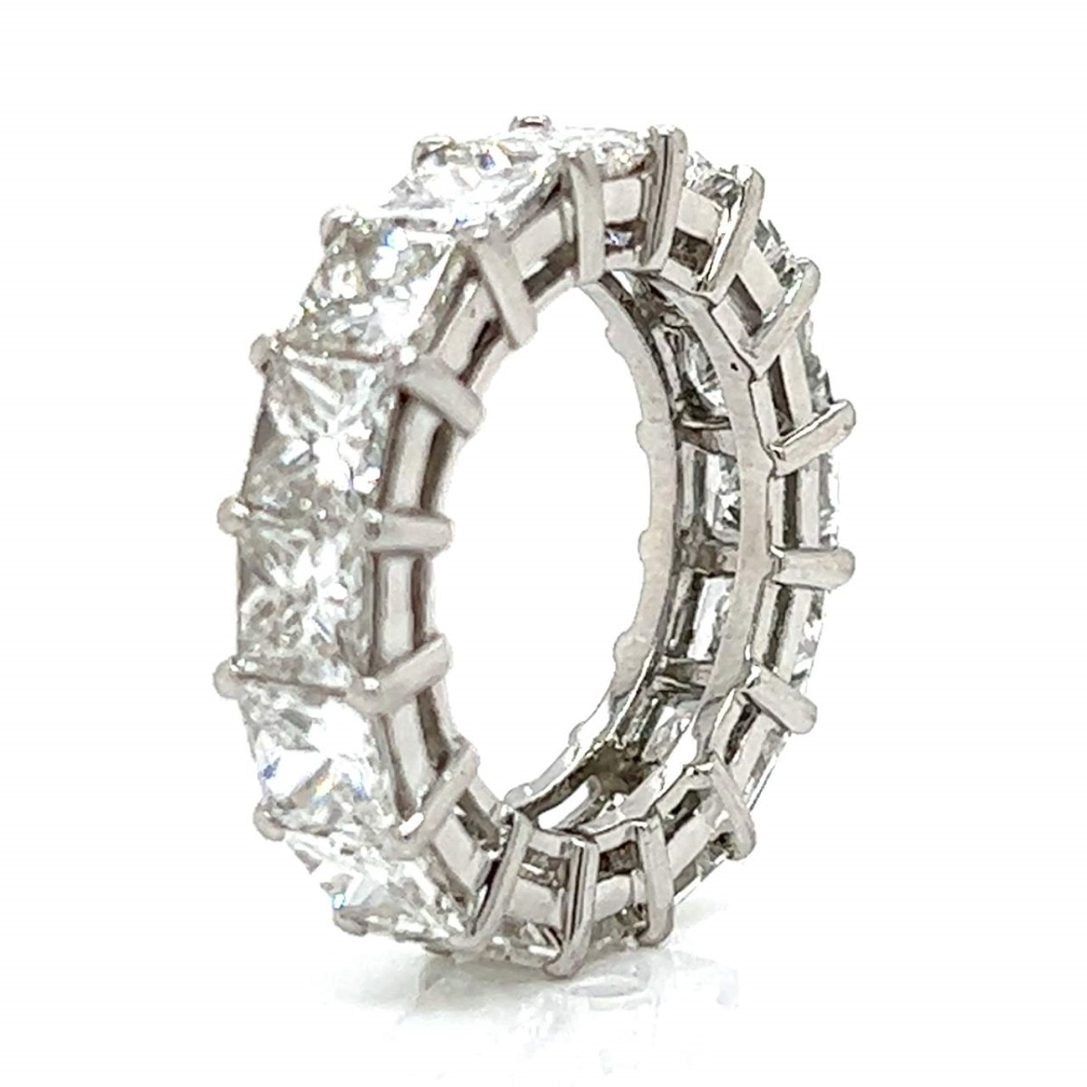 Diamond and Platinum Eternity Band