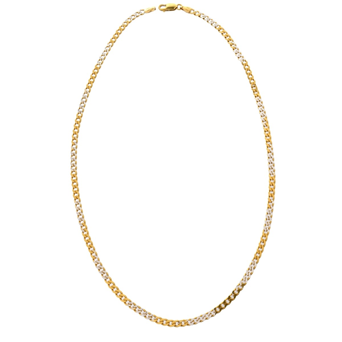 14K Link Necklace