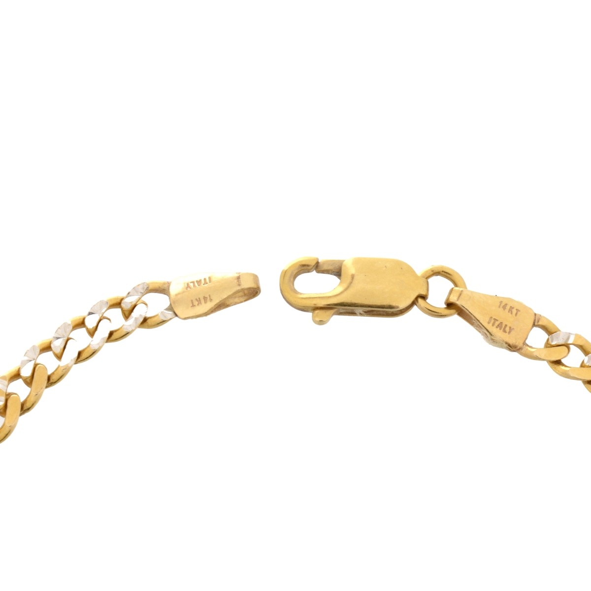 14K Link Necklace