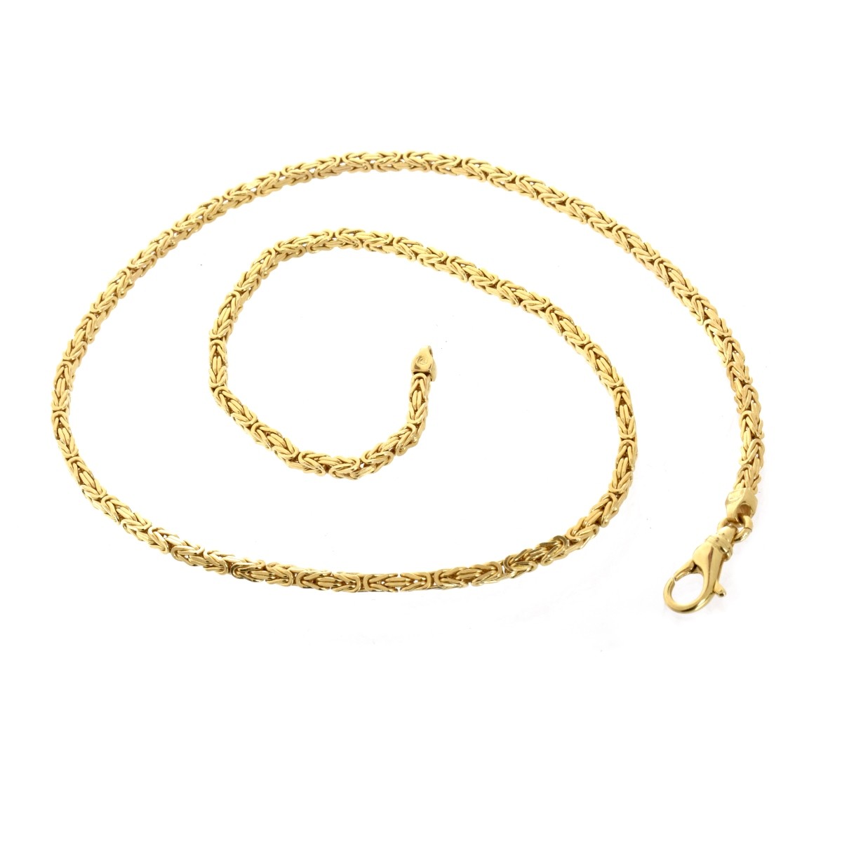 14K Link Necklace