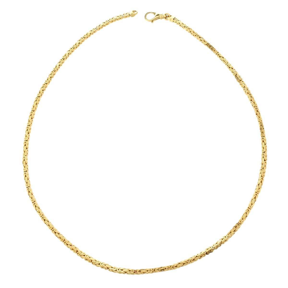 14K Link Necklace