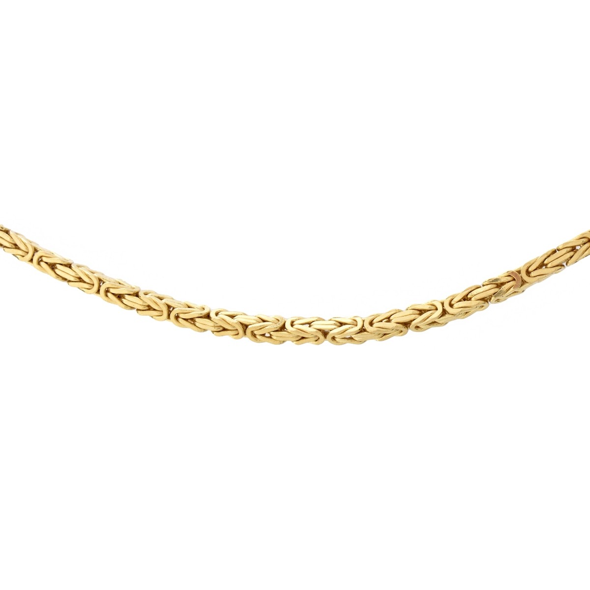 14K Link Necklace