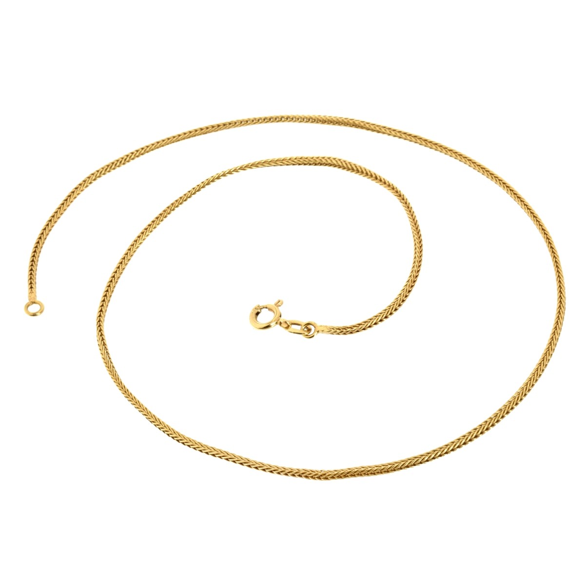 18K Link Necklace