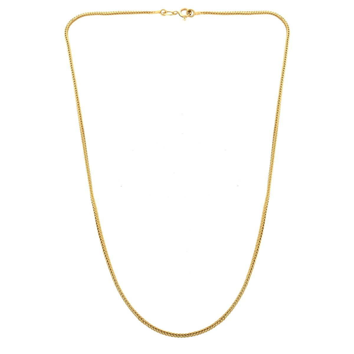 18K Link Necklace