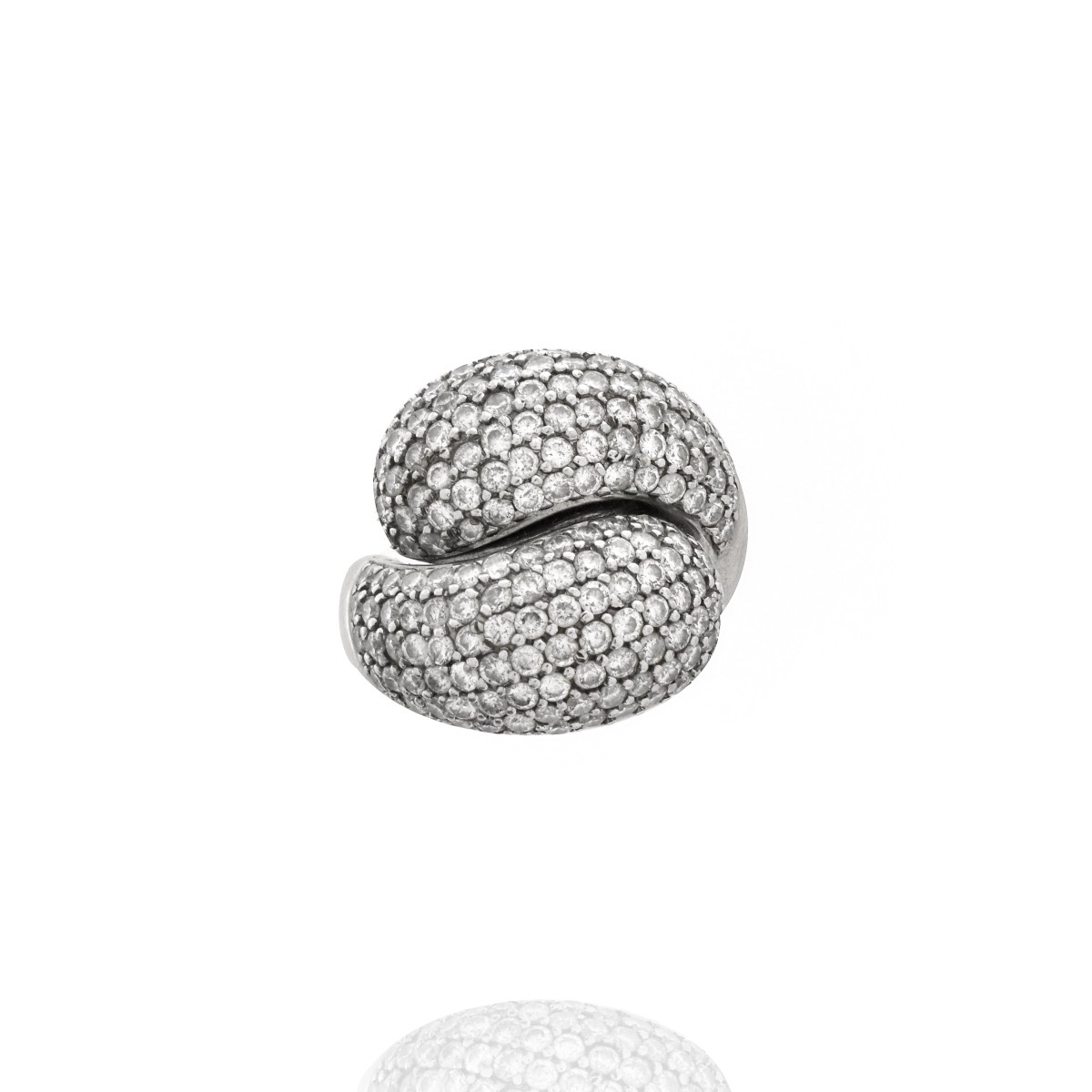 Diamond and 18K Ring