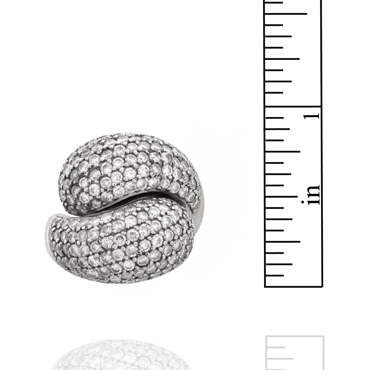 Diamond and 18K Ring