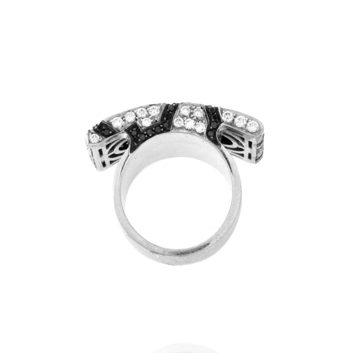 Diamond and 18K Ring