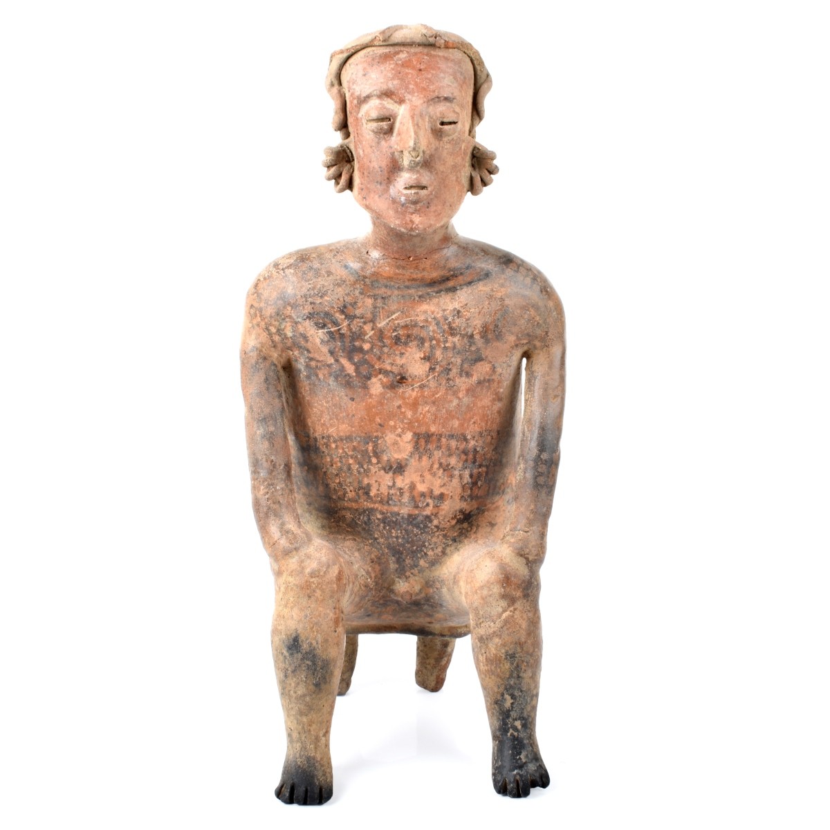 Pre Columbian or Later Terracotta Figurine