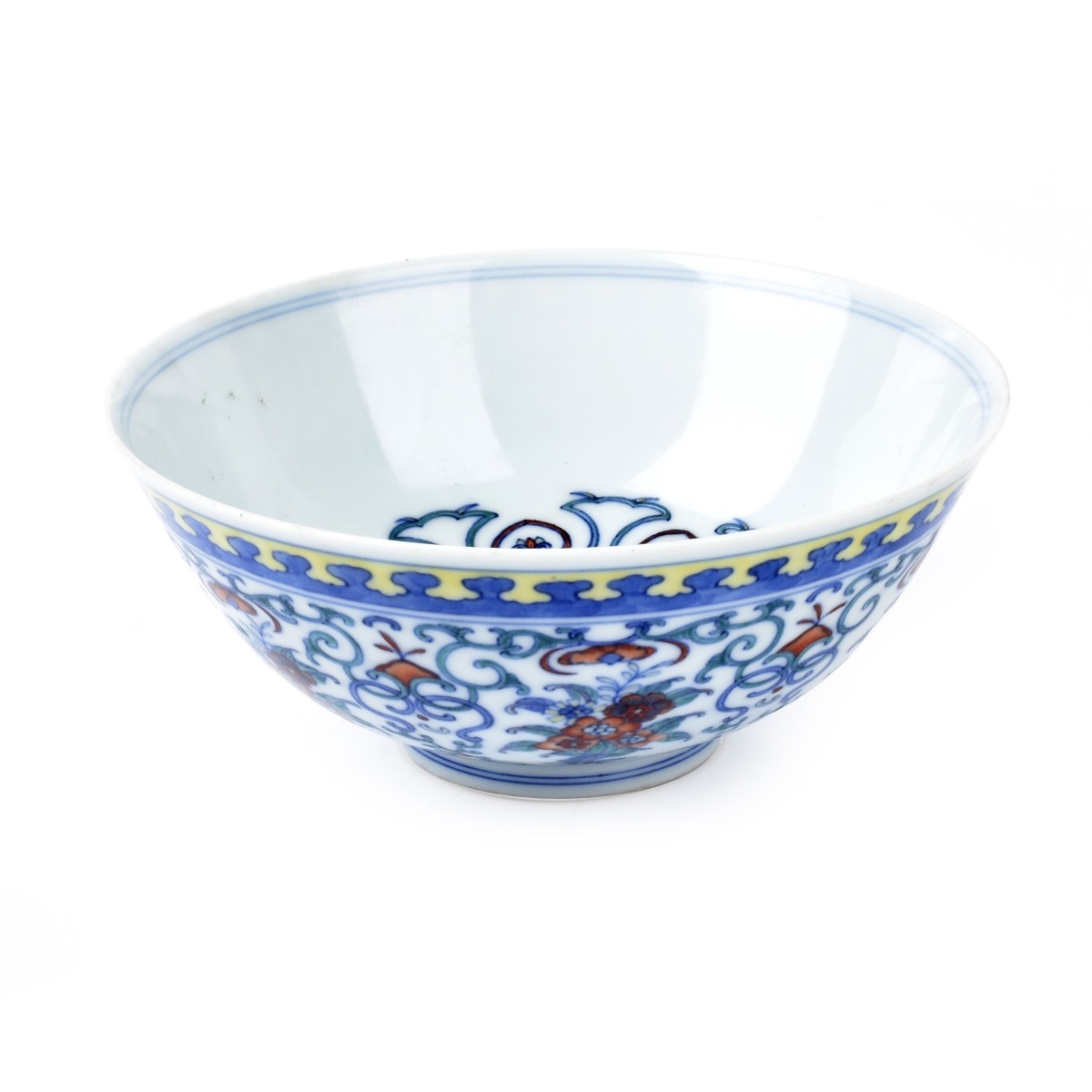 Chinese Doucai Porcelain Bowl