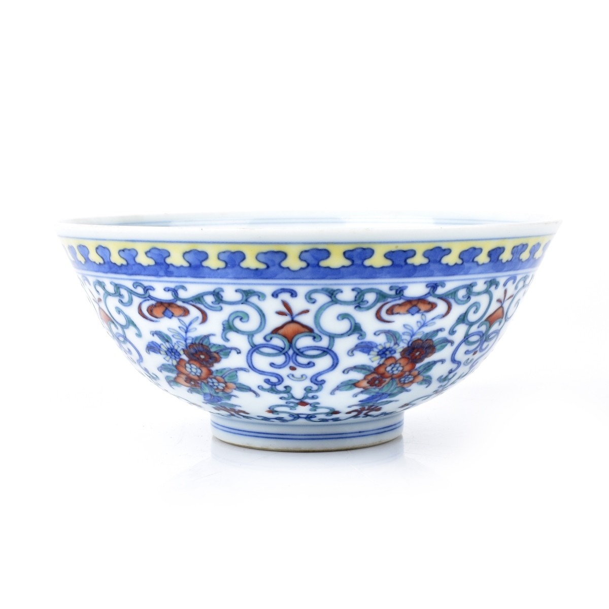 Chinese Doucai Porcelain Bowl