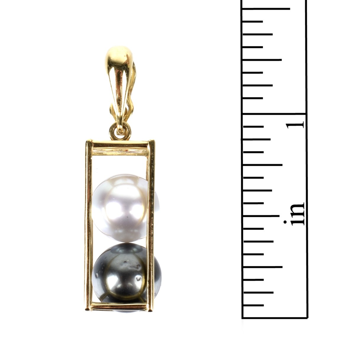 Tahitian Pearl and 14K Pendant