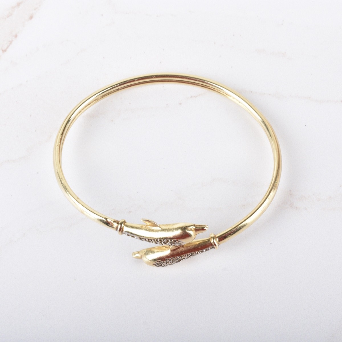 14K Bangle