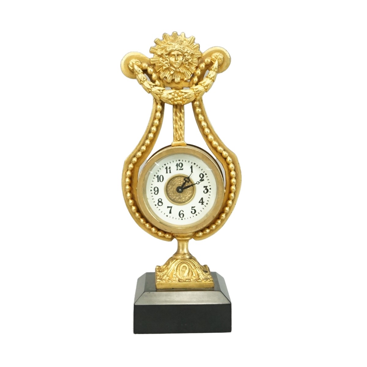 Marie Antoinette Style Bronze Clock