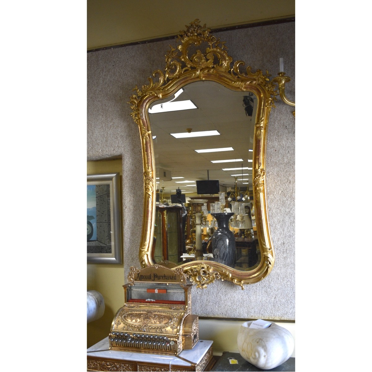 French Rococo Mirror