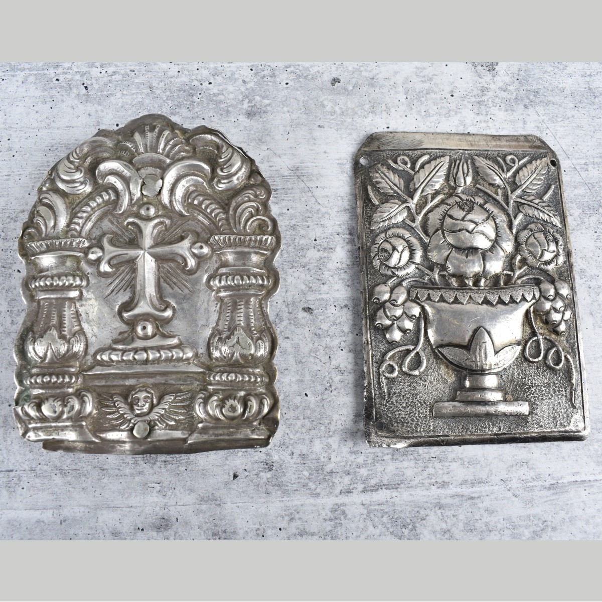 Spanish Colonial Silver Ornaments