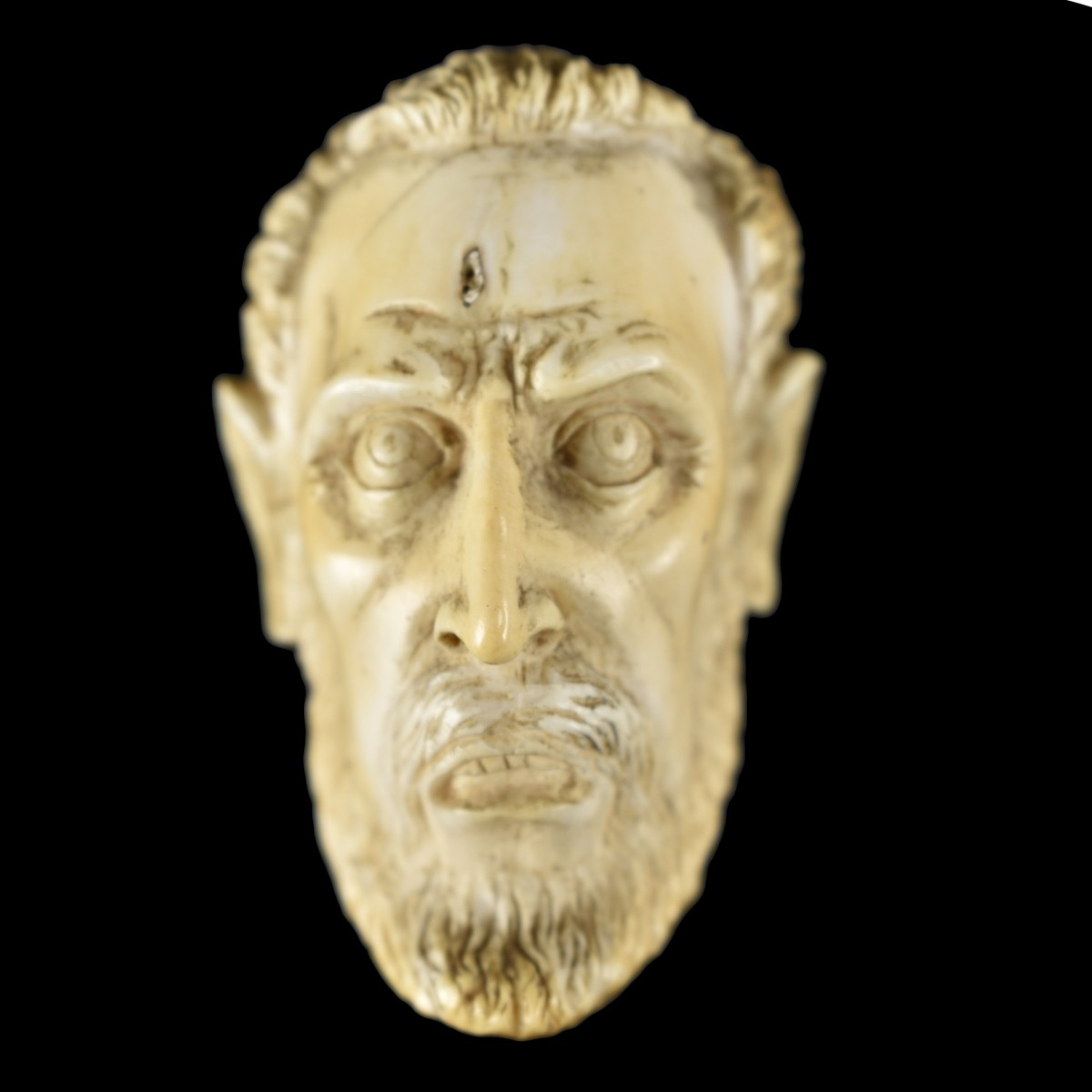 Spanish Colonial Santos Head