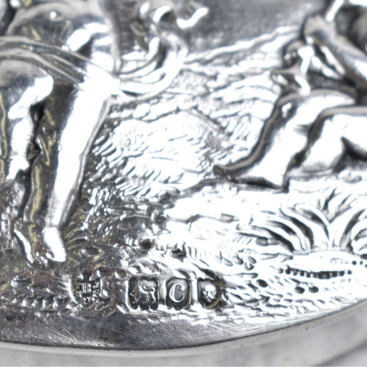 London Silver Tobacco Box