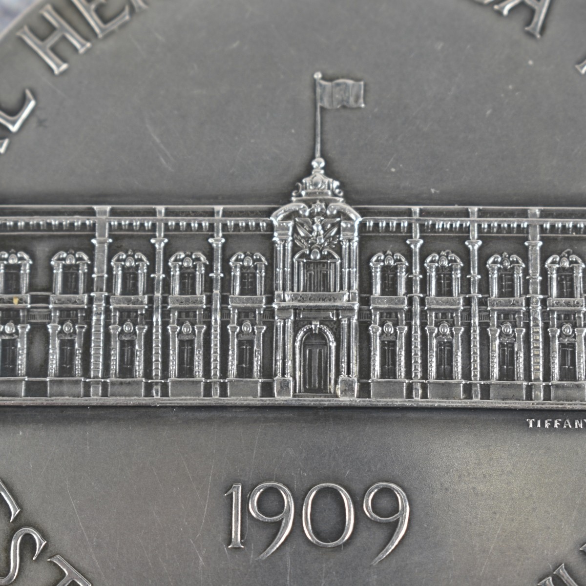 1909 Tiffany & Co Silver Commemorative Token