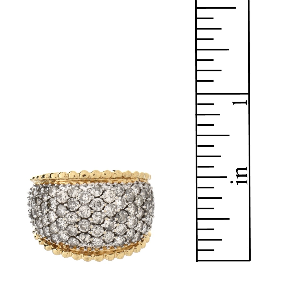 Diamond and 14K Ring