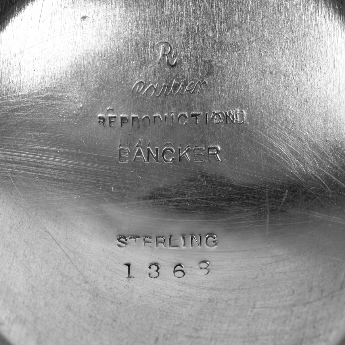 Cartier Sterling Porringer