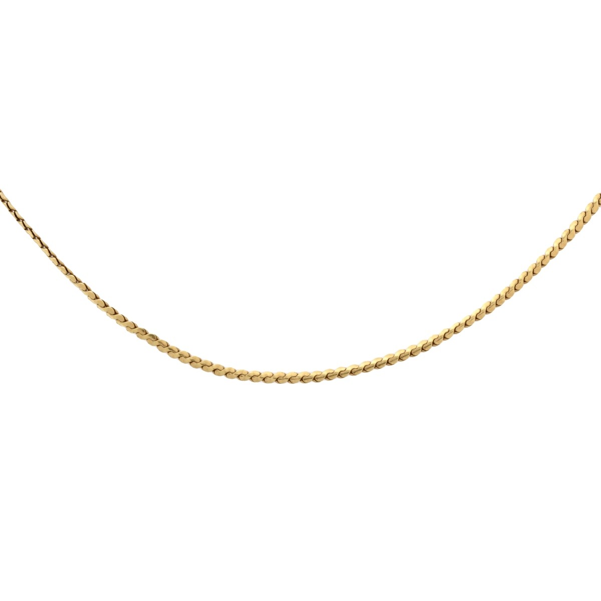 18K Chain Necklace