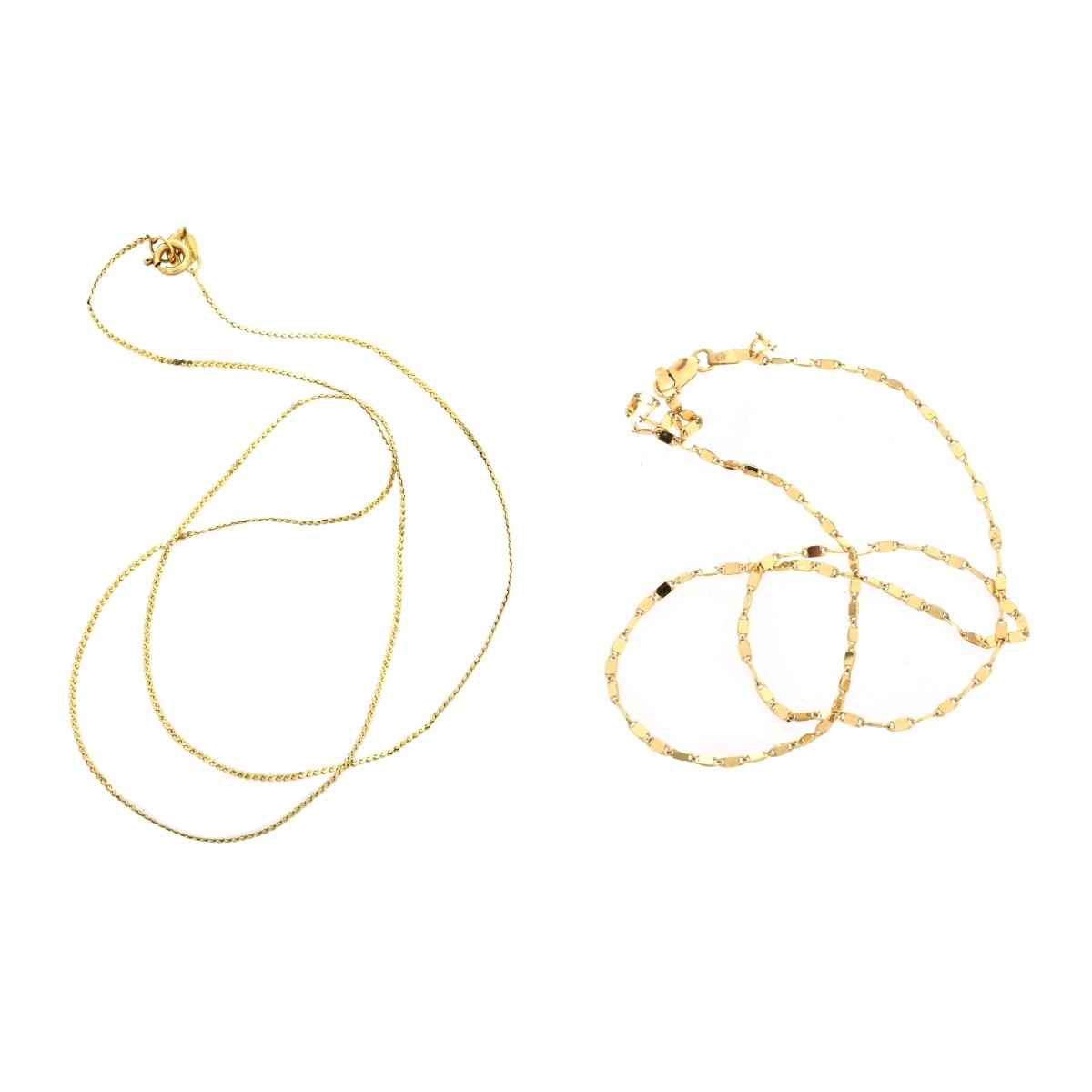 14K Chain Necklaces