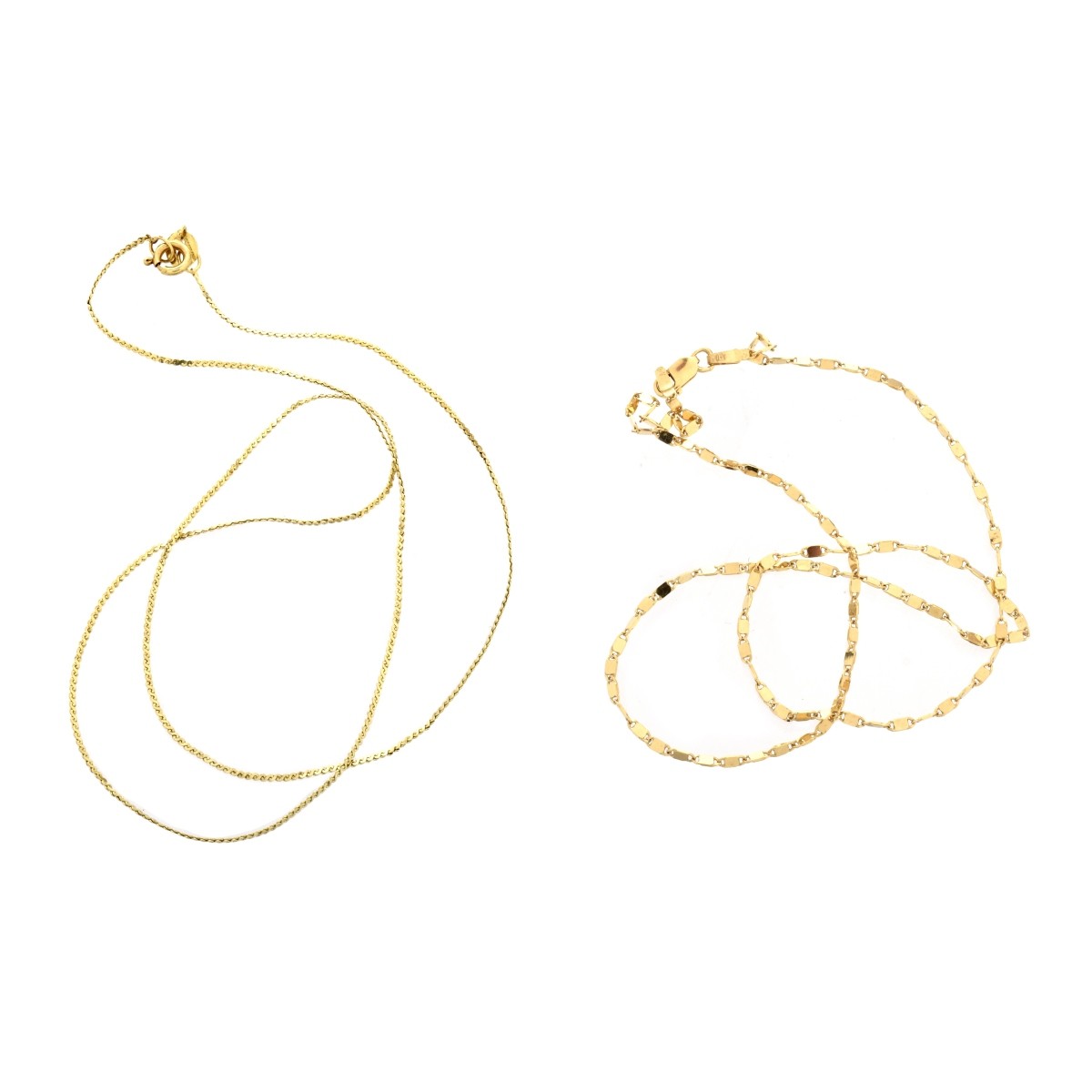 14K Chain Necklaces