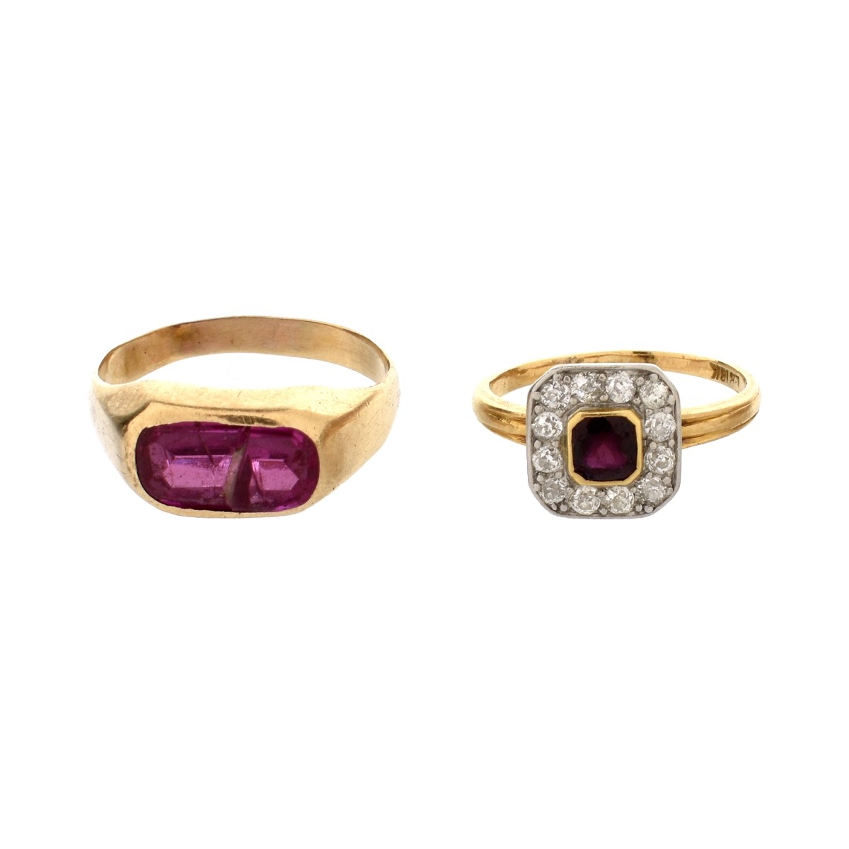 Antique Ruby Rings