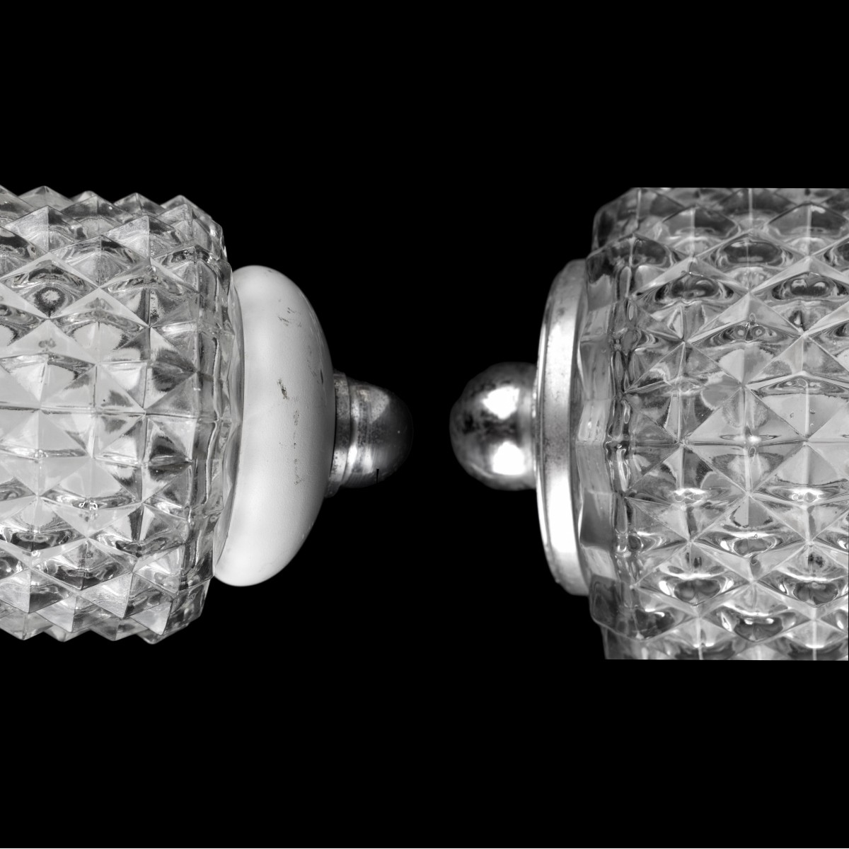 Pair of Targetti Sankey Glass Sconces