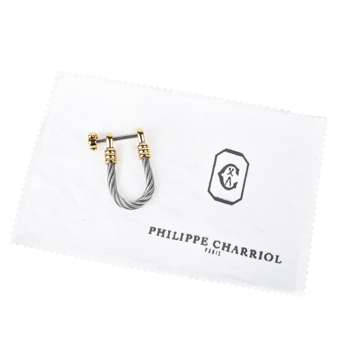 Charriol Stainless Steel Keyring 10-01-IRON - 