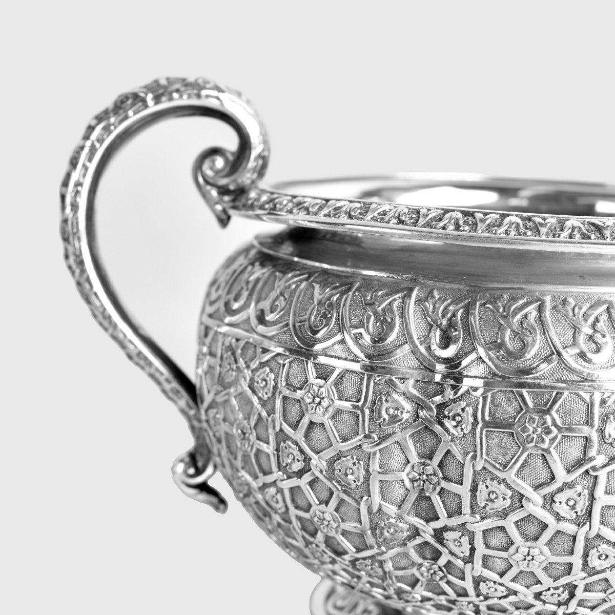 Hunt and Roskell Silver Tea Service