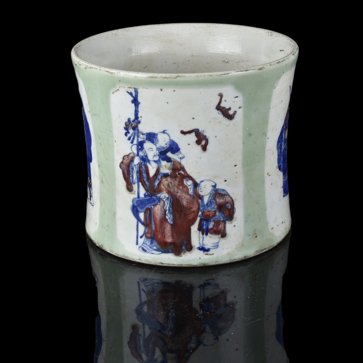 Chinese Porcelain Brush Pot