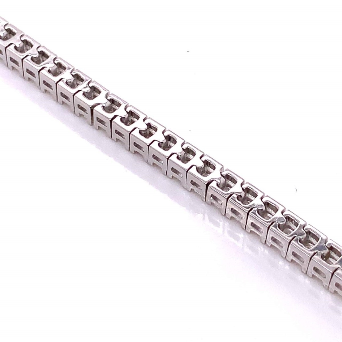 Diamond and 14K Tennis Bracelet