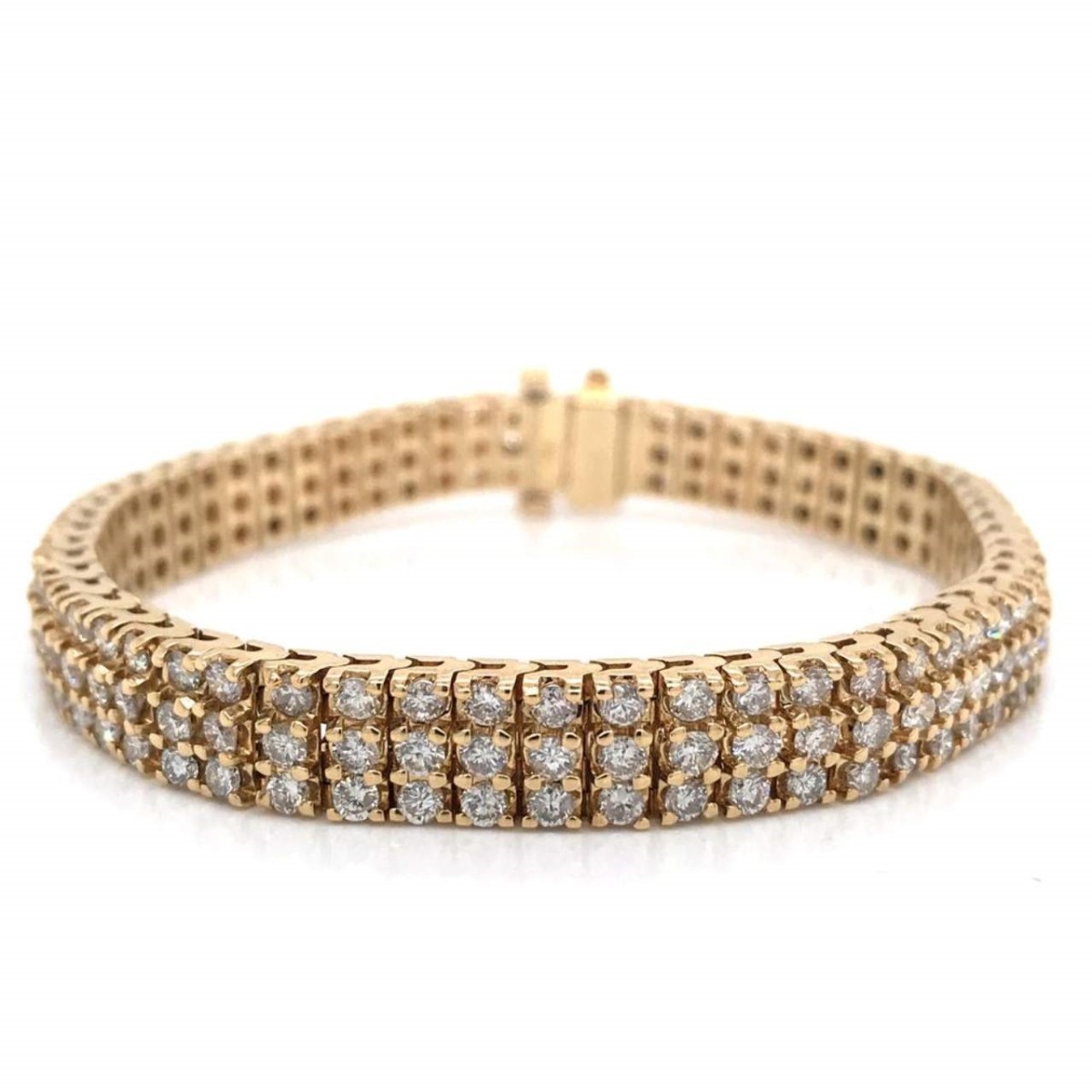 Diamond and 14K Tennis Bracelet