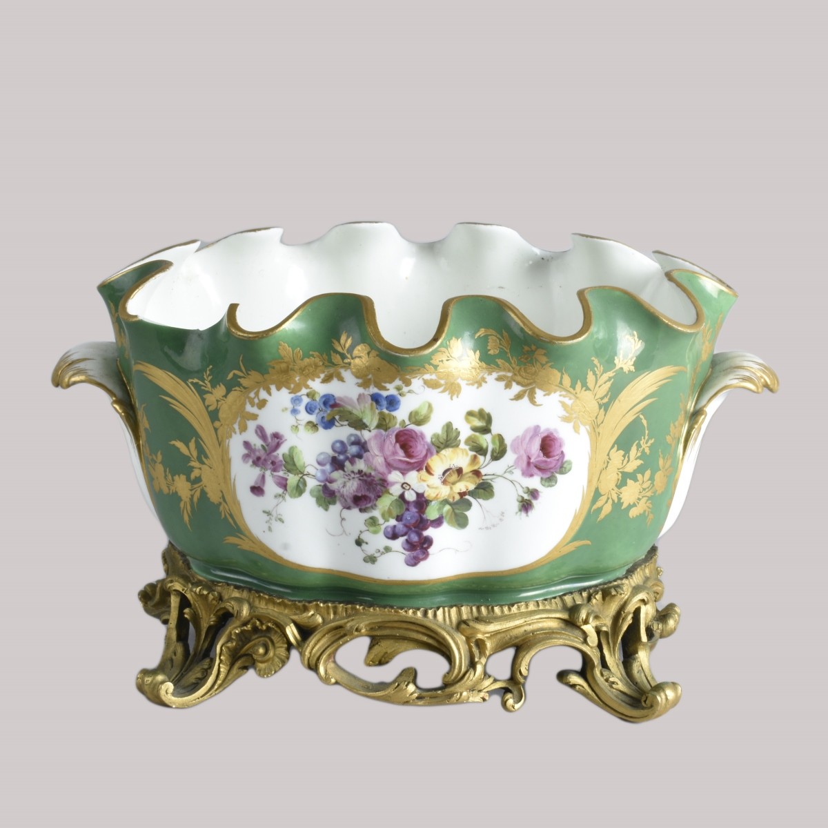 Sevres Cachepot