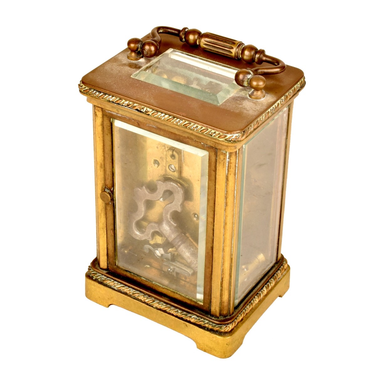 Tiffany & Co Brass Carriage Clock