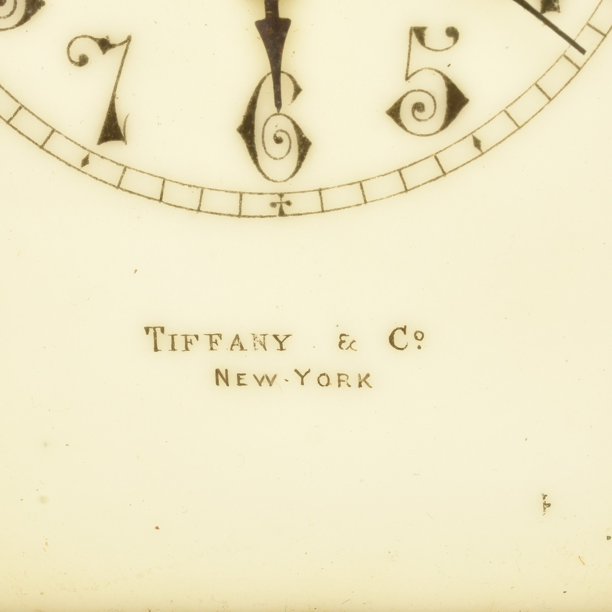 Tiffany & Co Brass Carriage Clock